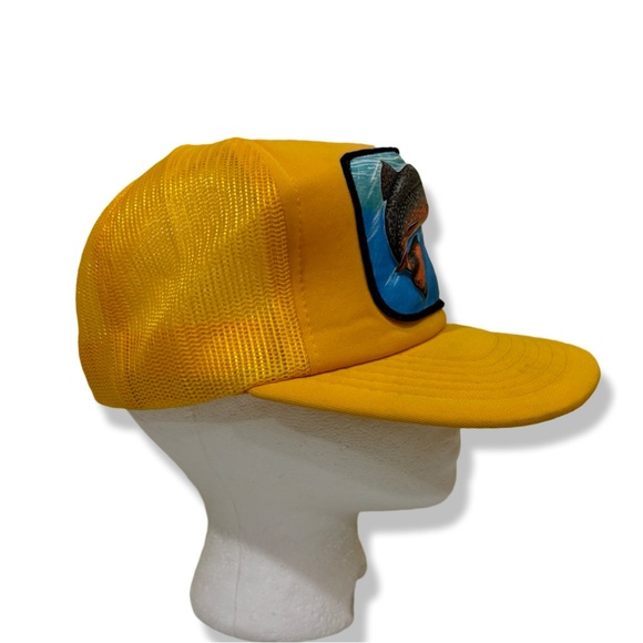 Vintage 80s 3D Fish Trucker Hat - Picture 2 of 5